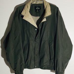 Olive Green L with Tan Lining Jacket